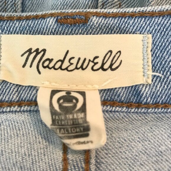 Madewell 10" Roadtripper High Rise 5 Pocket Zip Up Jeans Size 27 - Picture 8 of 10